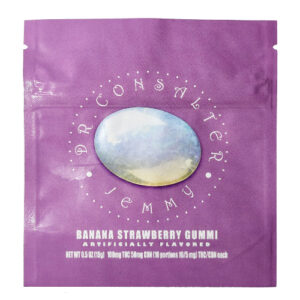 Dr. Consalter's 1:2 CBN:THC Banana Strawberry Gummi